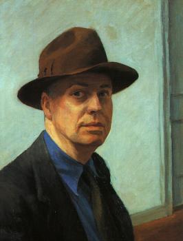 愛德華 霍珀 Self Portrait